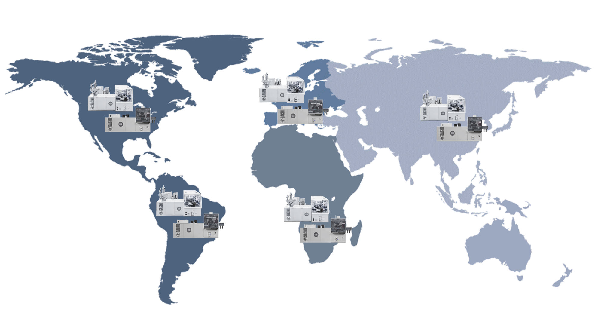 World map caps